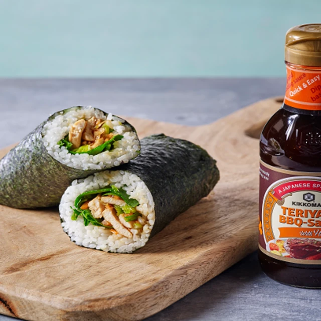 Chicken and Leek Rice Wrap