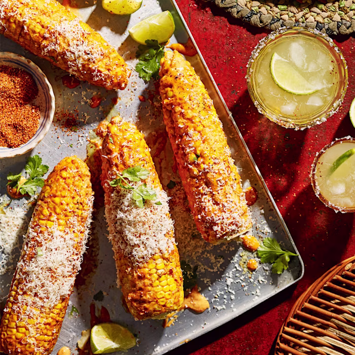 Tajín Corn-on-the-Cob with Chipotle Mayo