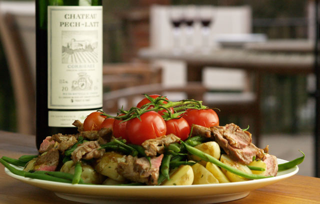 Warm Lamb Salad