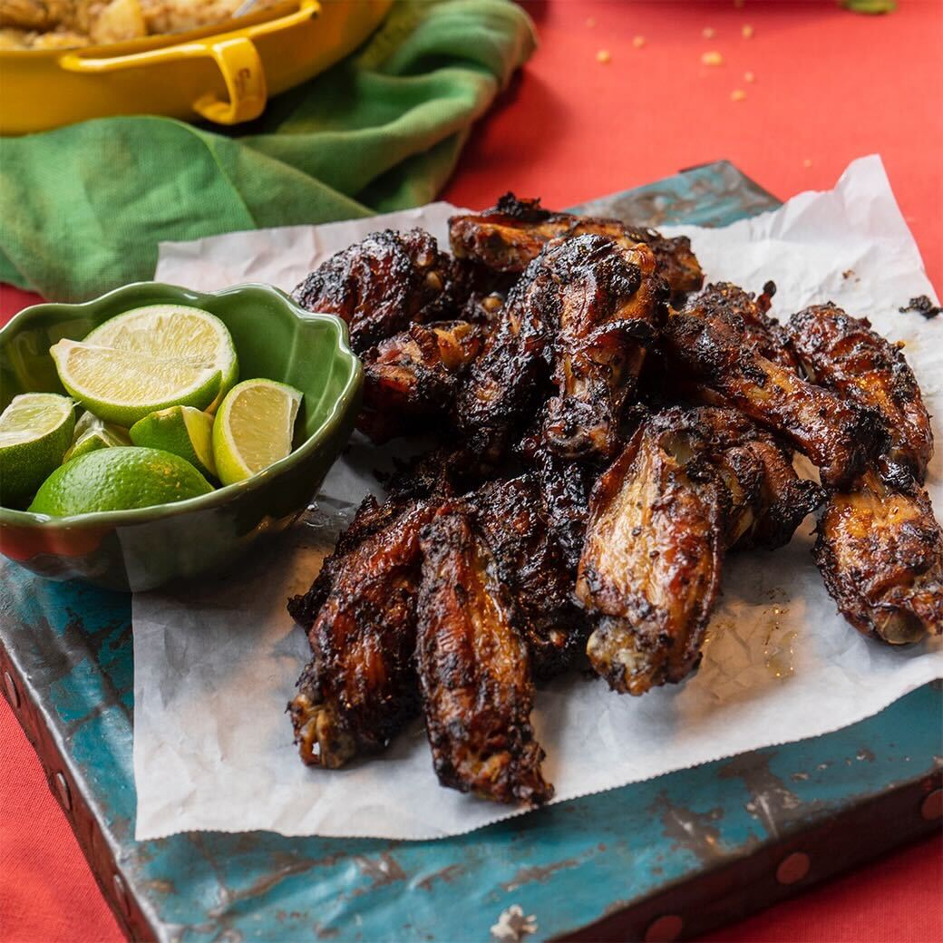 Jerk chicken wings