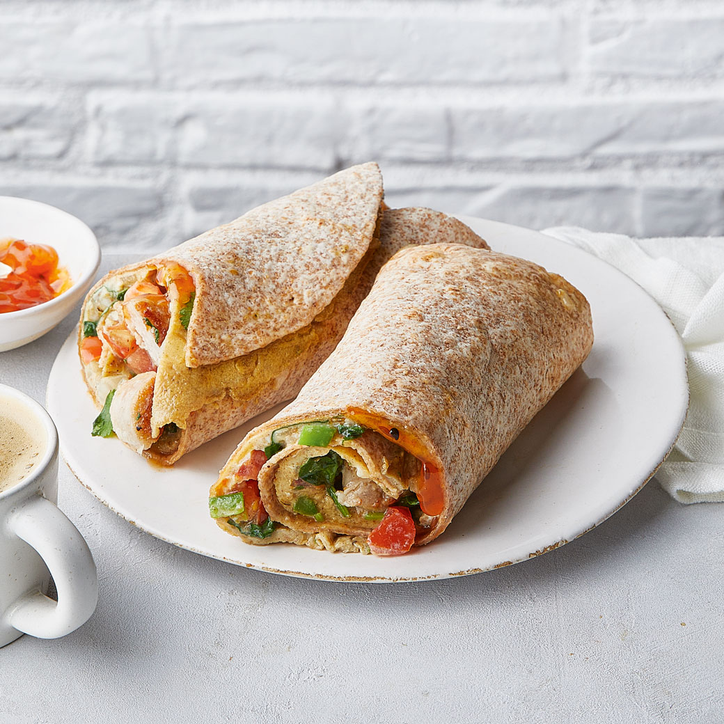 Masala Omelette Wrap