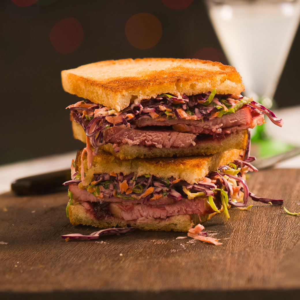 Boxing Day Gammon Sandwich