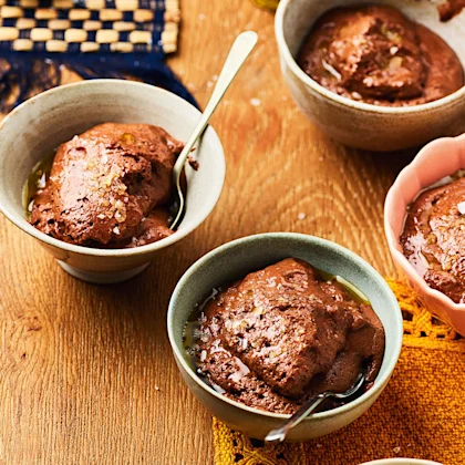 Chocolate Mousse with Olive Oil and Sea Salt