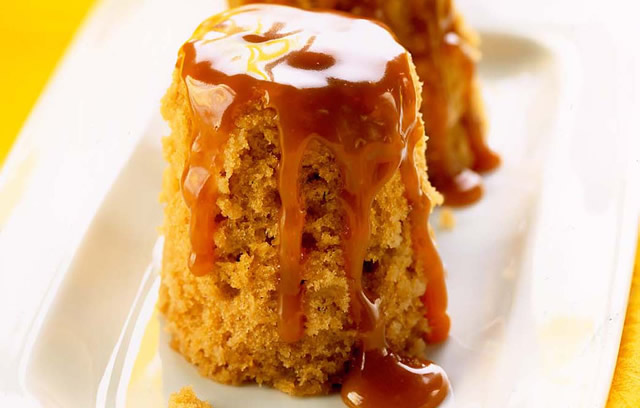 Bramley Apple and Sticky Toffee Puds