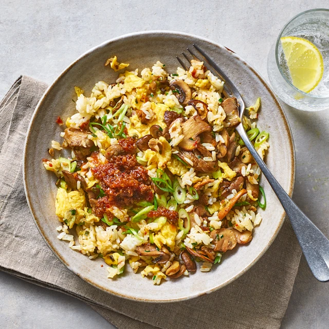 Mushroom Fried Rice