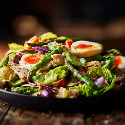 Asparagus and Tuna Niçoise