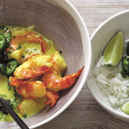 Summer Suppers: Coconut Curry with Prawns
