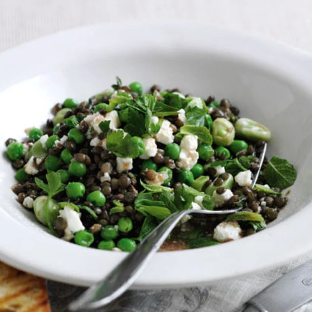 Lentil Salad with Rowse Honey Dressing