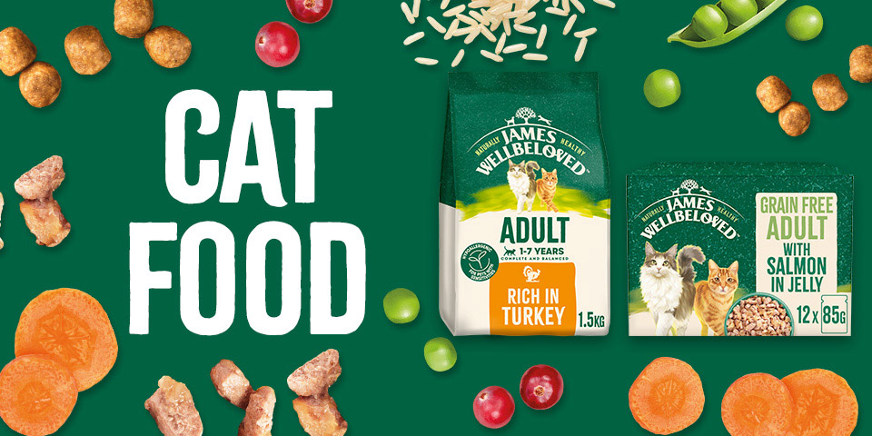 James Wellbeloved Cat Food - Naturally healthy food your dog will love