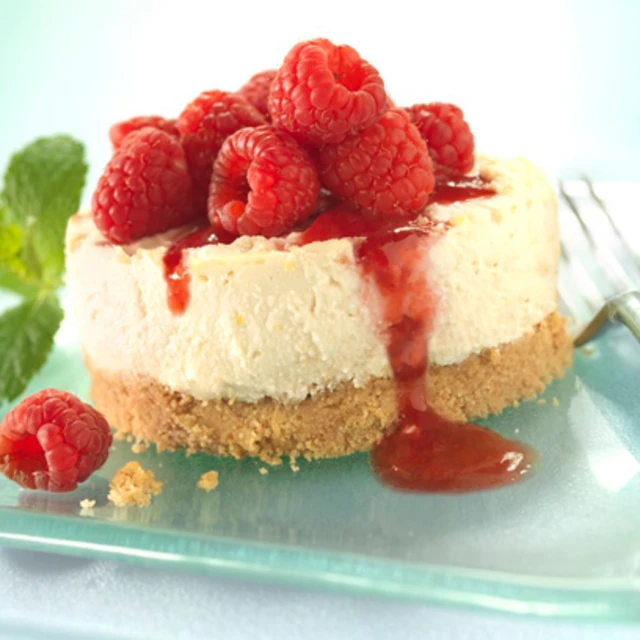 Raspberry Tofu Cheesecake