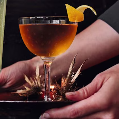 Twisted Wet Martini