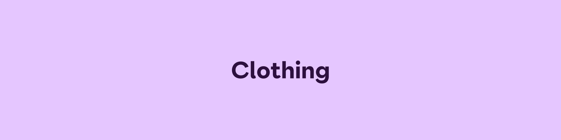 Clothing