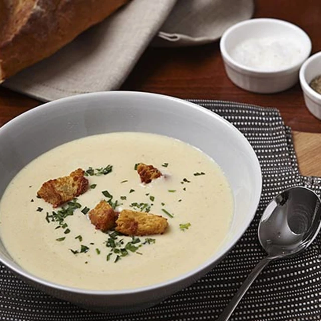 Celery Soup with Stilton Cheese