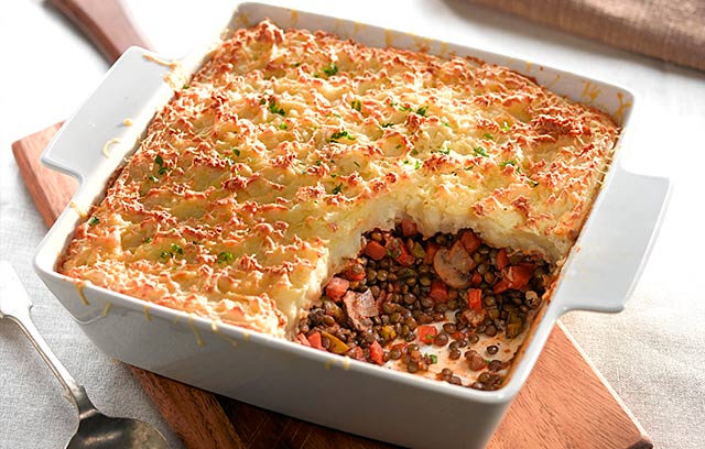 Lentil Shepherd's Pie