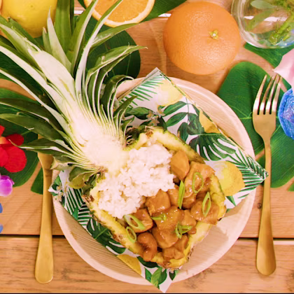 Hawaiian-style Pineapple Cashew Chicken