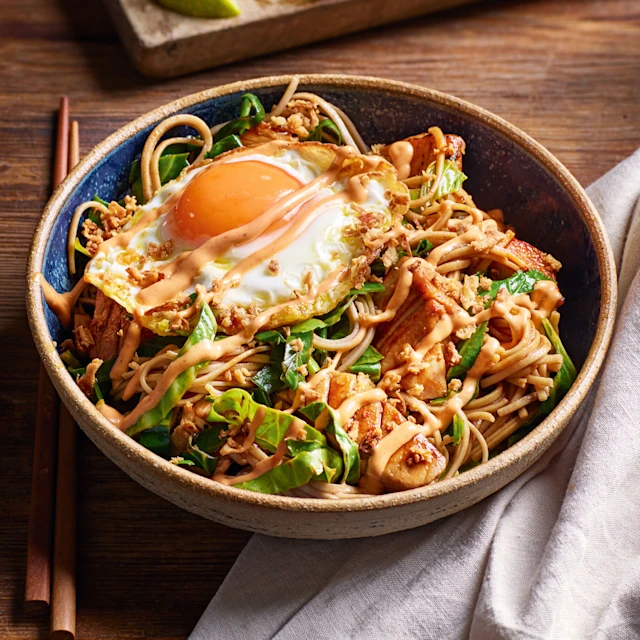 Gochujang Tuna and Noodle Bowl