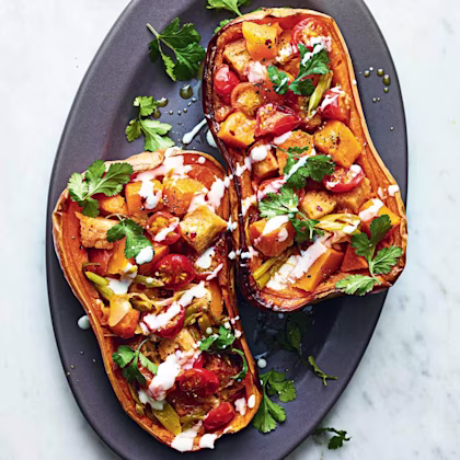 Stuffed squash