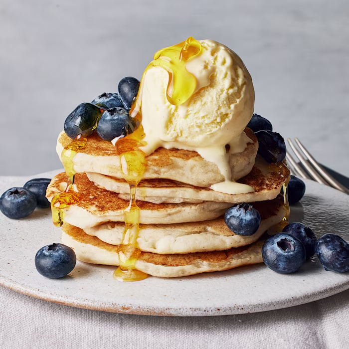 Lemon and Chia Free-from Pancakes