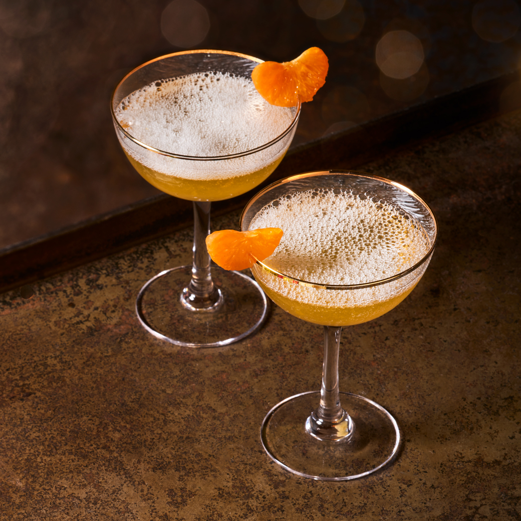 Satsuma Champagne Cocktail