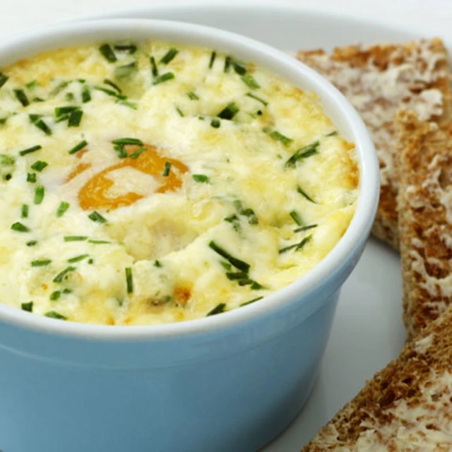Baked Eggs in Cream
