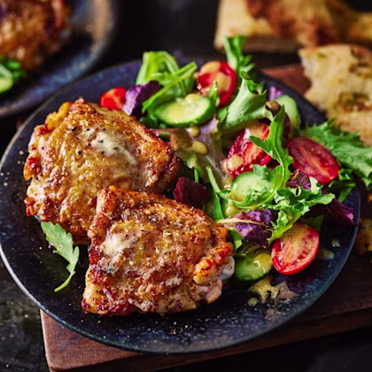 Tom Kerridge’s Crispy Truffle Butter Chicken Thighs