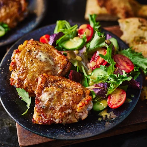 Tom Kerridge’s Crispy Truffle Butter Chicken Thighs