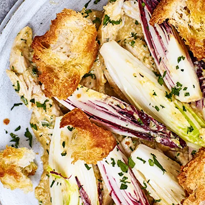 Chicory Caesar Salad