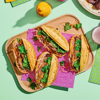 Barbecue Brisket Banh Mi