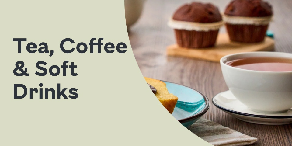 Tea, Coffee & Soft Drinks
