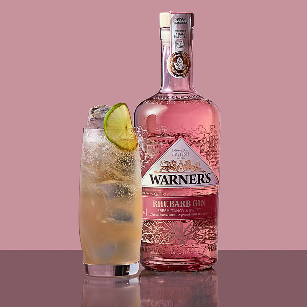 Rhubarb and Ginger Mule