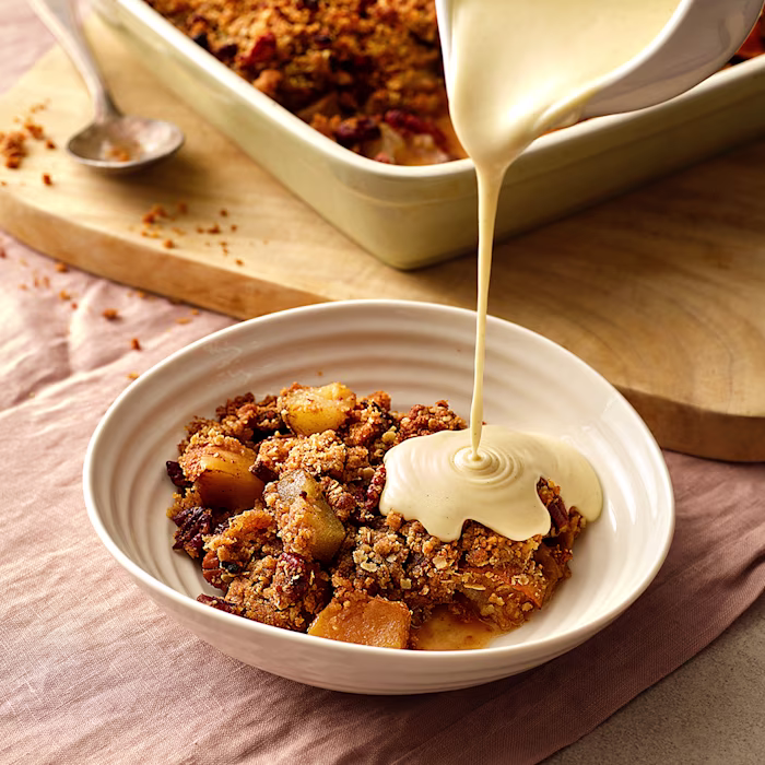 Apple and Pear Crumble