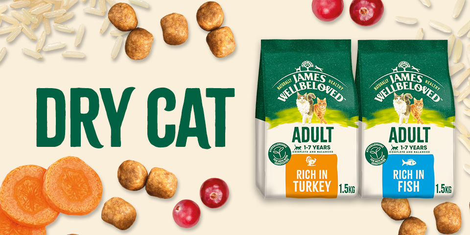 James Wellbeloved Dry Cat - Natural prebiotics for healthy digestion