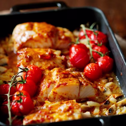 Oven-Baked Thai Cod