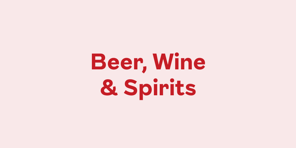 Beer, Wine & Spirits