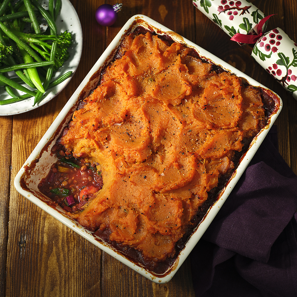 Vegan Mushroom, Leek and Squash Pie