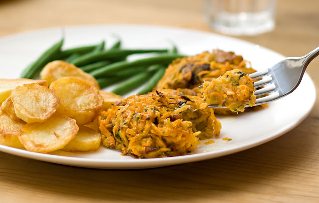 Smoked Mackerel & Sweet Potato Cakes