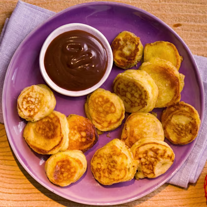 Banana Pancake Bites