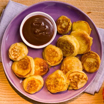 Banana Pancake Bites