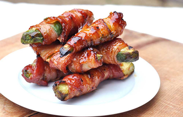 Bacon Wrapped Avocado Fries
