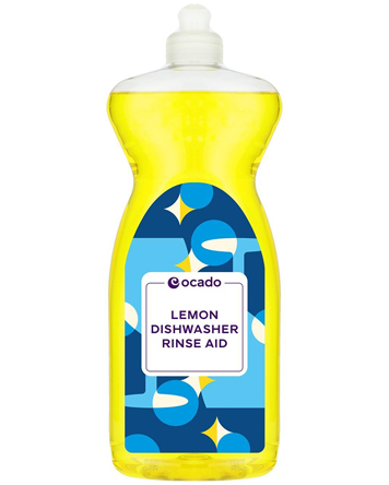Ocado Lemon Dishwasher Rinse Aid 1L