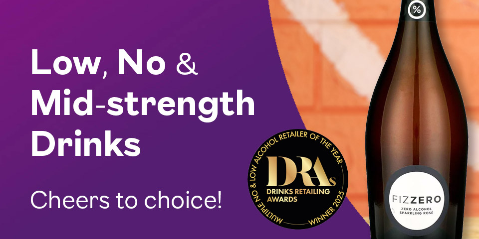 Low, No & Mid-Strength Drinks - Cheers to choice!