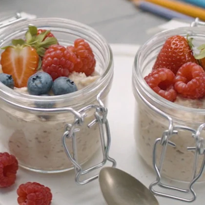 Actimel Overnight Oats