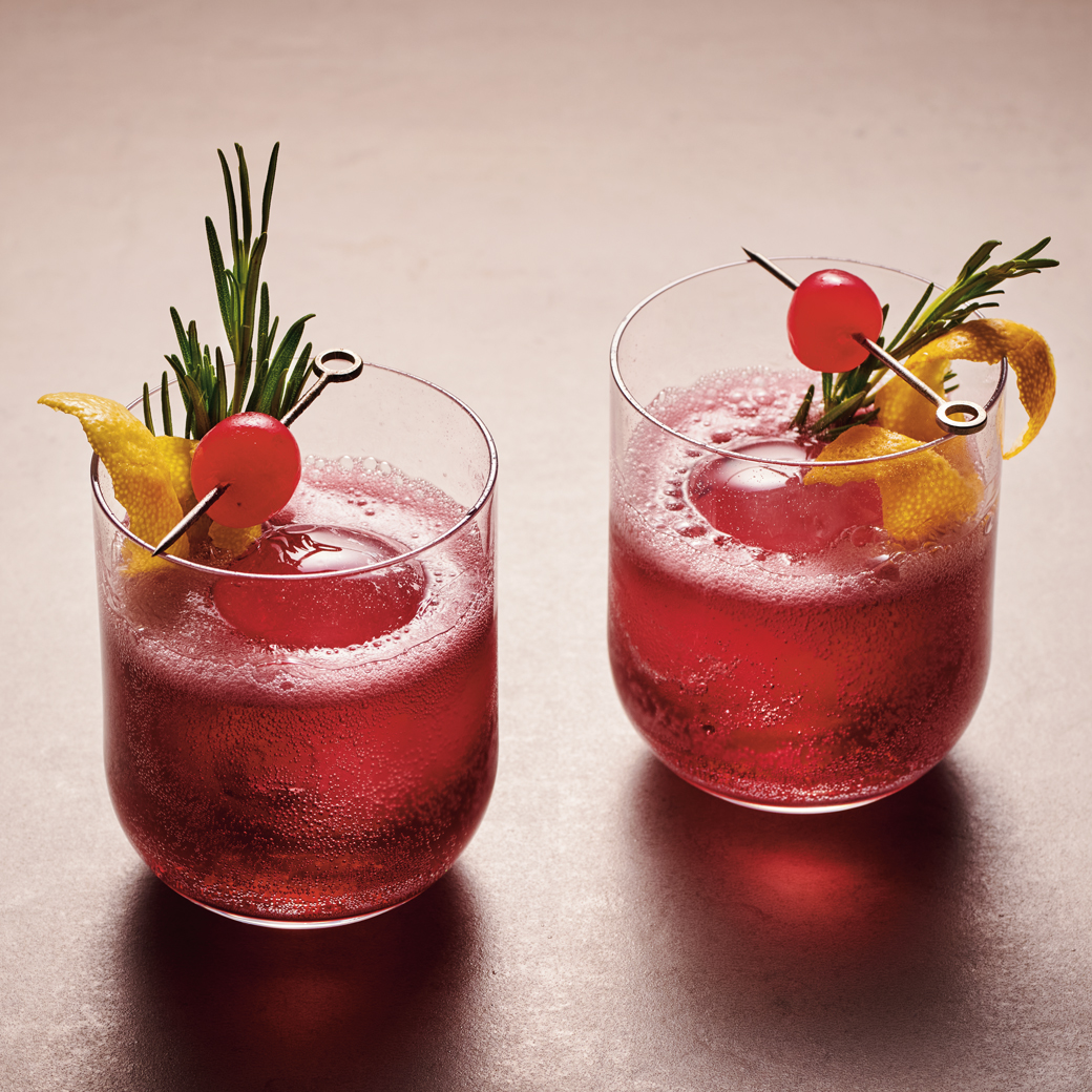 Cherry Amaretti Soda Mocktail