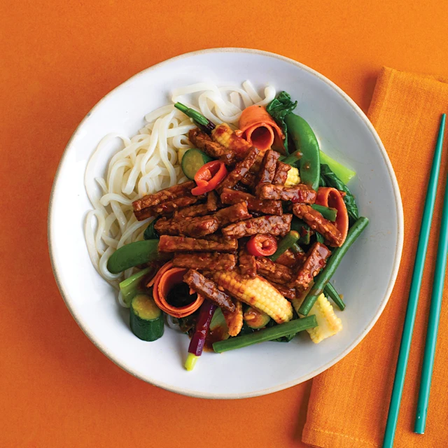Korean Tempeh Stir-fry