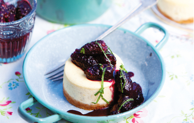 Shaun Rankin's Vanilla Cheesecake