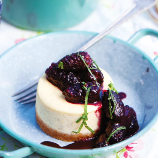 Shaun Rankin's Vanilla Cheesecake