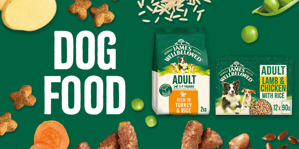 James Wellbeloved Dog Food - Naturally healthy food your dog will love