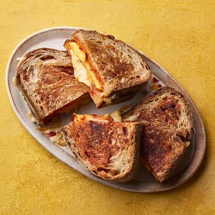 ‘Nduja and Pineapple Cheese Toastie