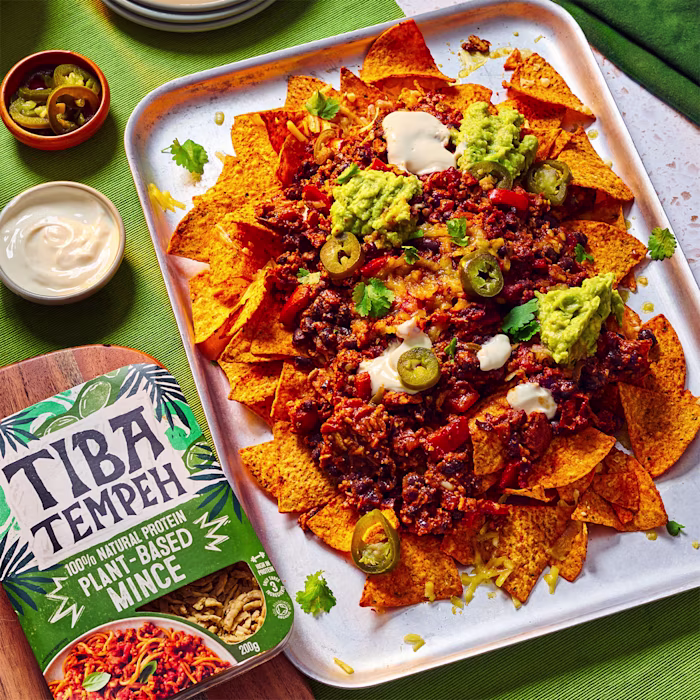 Tempeh Chilli Nachos