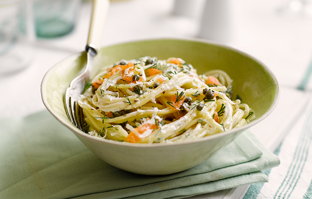 Smoked Salmon Pasta